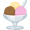 Ice Cream emoji on Facebook